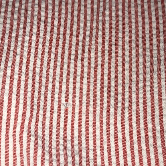 Men’s Chaps Seersucker Short Sleeve Button Up Shirt XL - Picture 3 of 5